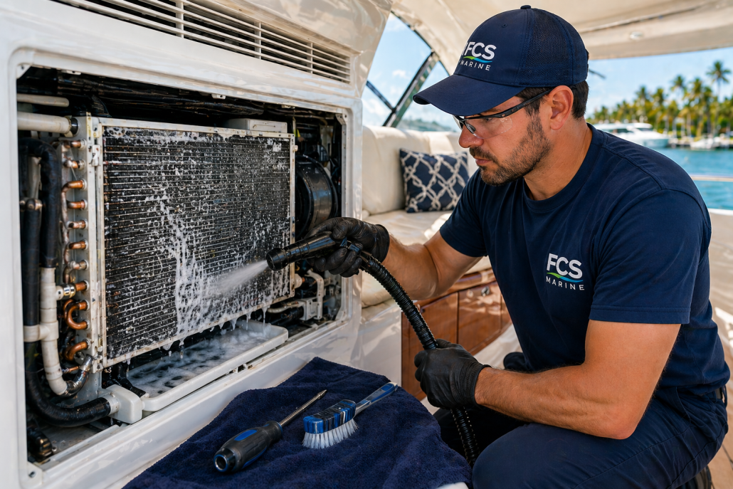 Signs Your Yacht AC System Needs Professional Cleaning
