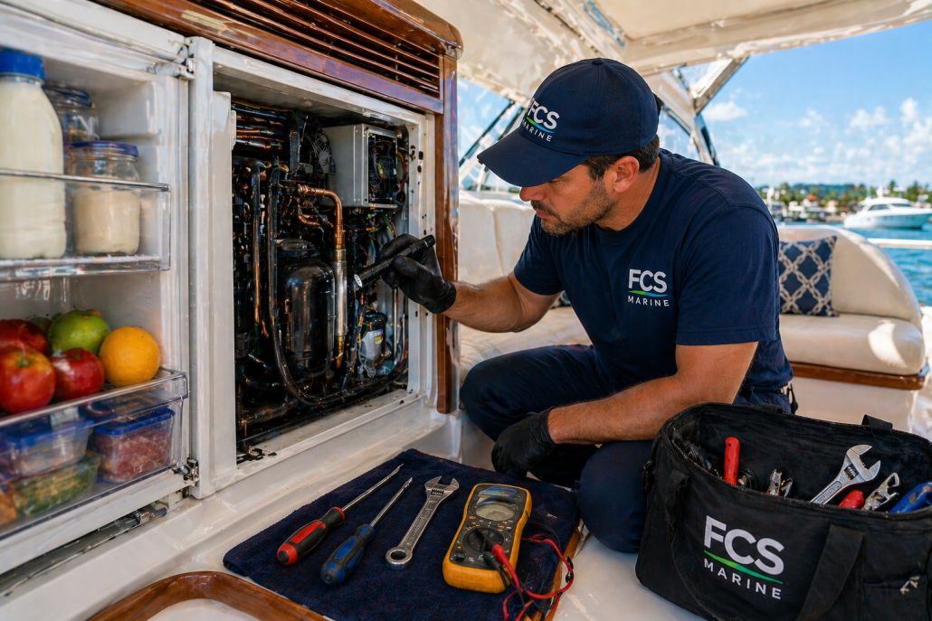Emergency Marine Refrigeration Repair What to Do When Cooling Stops Offshore
