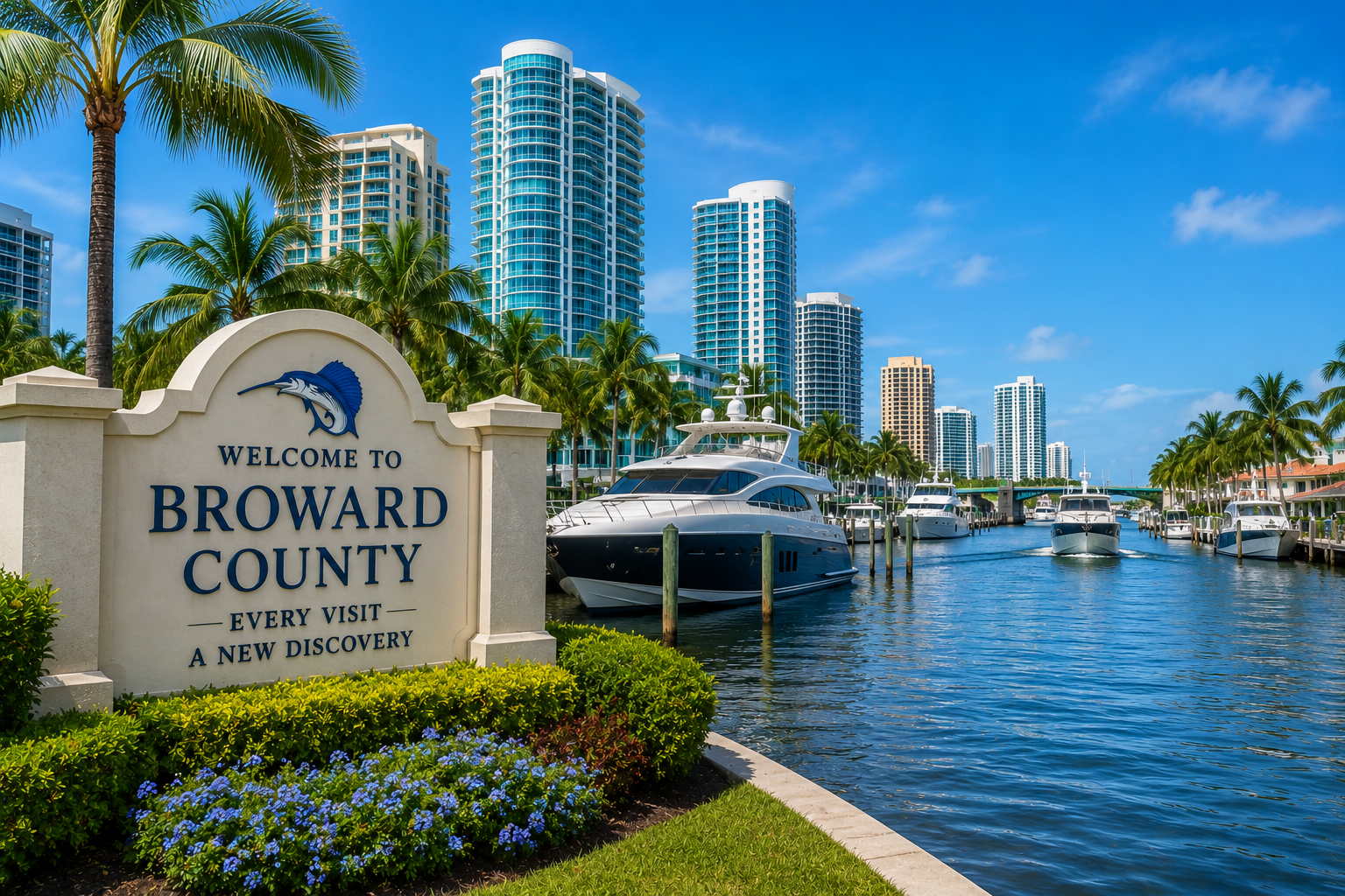 Marine service in Broward County