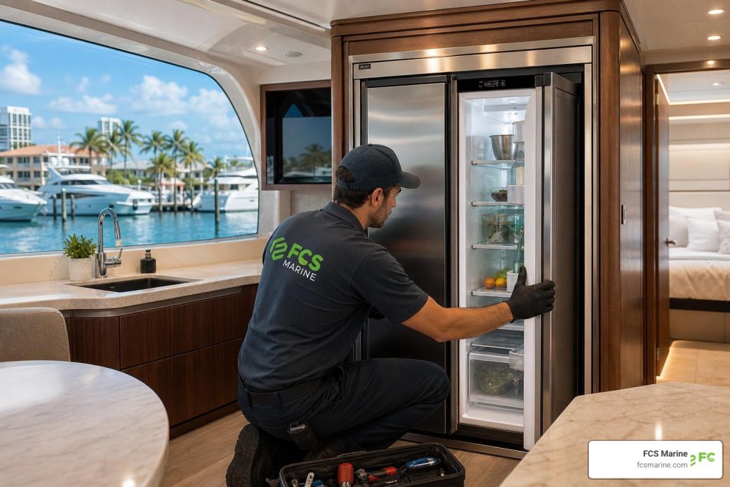 boat fridge repair Dania Beach