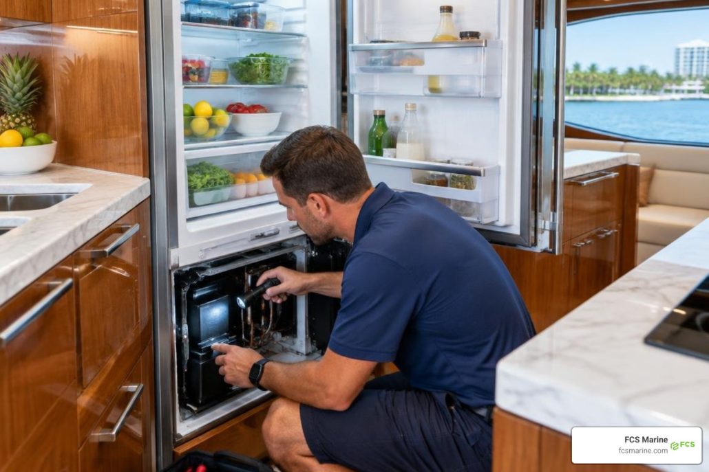 marine fridge repair Palm Beach